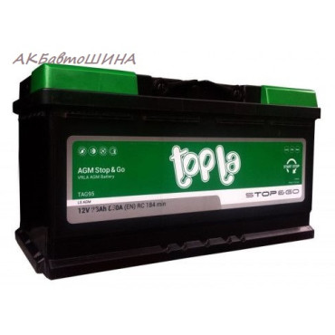 АКБ "Topla" 95А/Ч